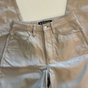 Blue Revival faux leather pants